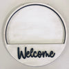 Interchangeable Welcome Door Hanger Base {unfinished}