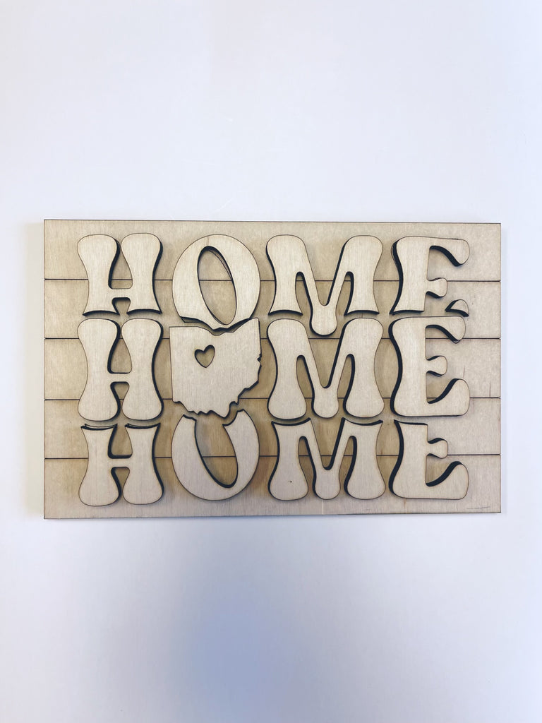 STATE ADD-ONS for Interchangeable “Home” Sign