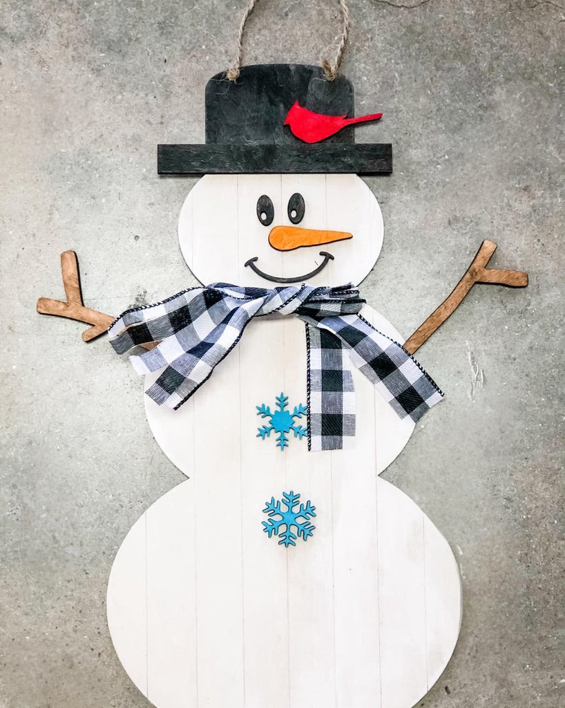 Unfinished "Build a Snowman" Kit