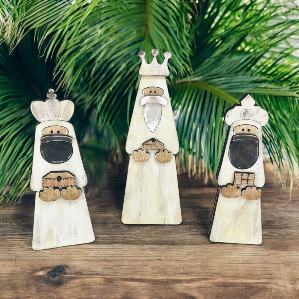 Three Wise Men Shelf Sitter Kit {unfinished}