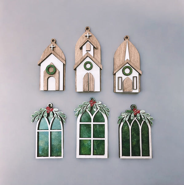 Church and Window Ornaments