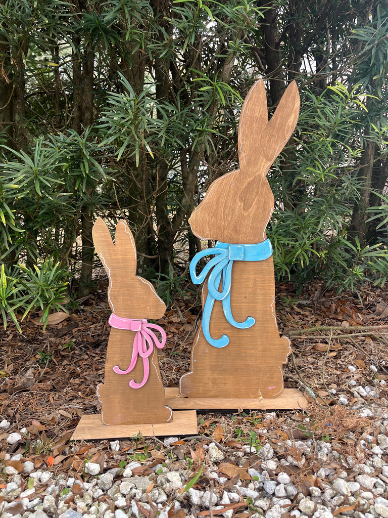 Bunny Pair Porch Sitter Set