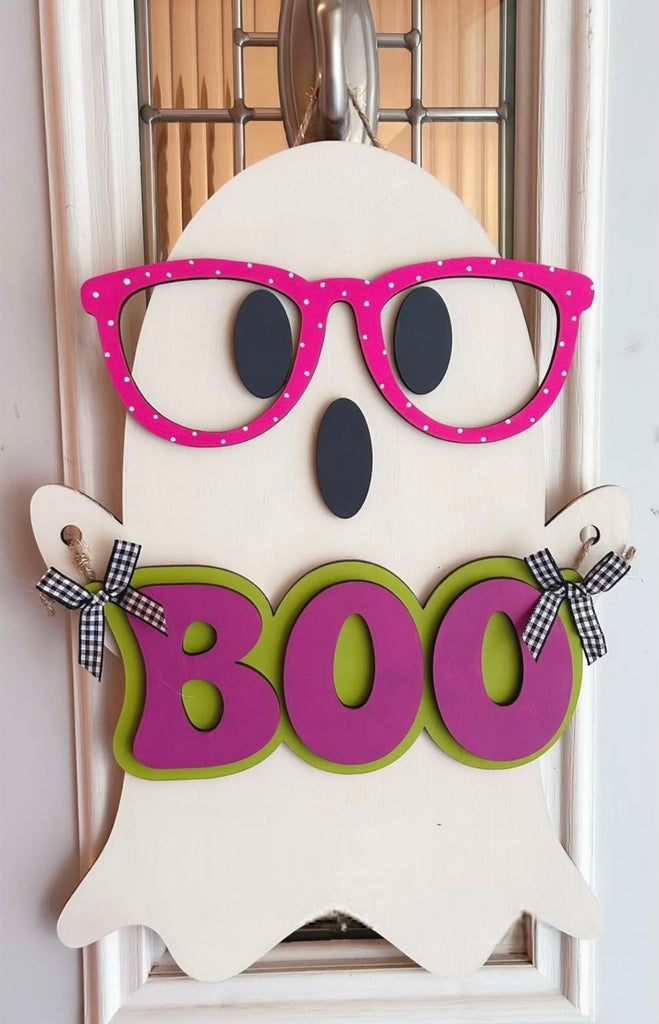 Boo Ghost Door Hanger Kit {unfinished}