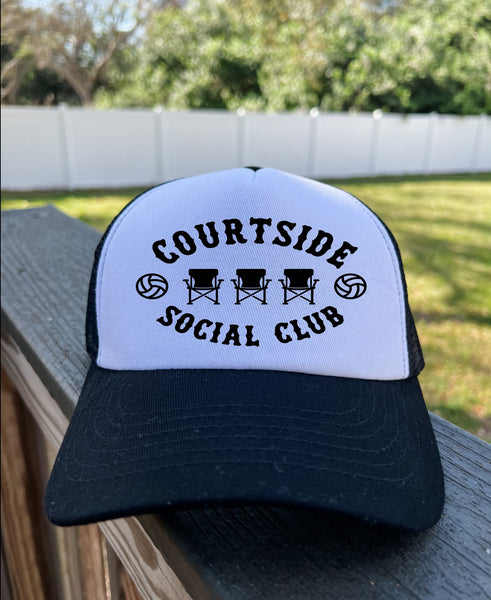 Social Club Cotton Foam Trucker Hat (various sports option)