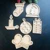 Christmas Accessories Ornament Kit {unfinished}