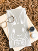 Bunny {with glasses} Sign Kit {unfinished}