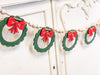 Wood Christmas Wreaths Garland Kit {unfinished}