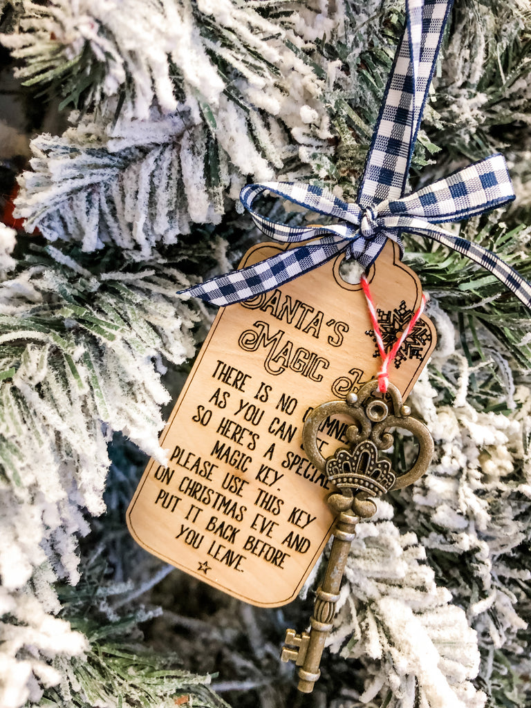 *LIMITED EDITION* Santa’s Key Ornament Kit {unfinished}