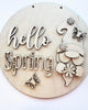 Hello Spring Gnome Door Hanger Kit {unfinished}